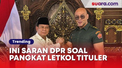 Jangan Hanya Selebriti, DPR Sarankan Pangkat Letkol Tituler Perlu Diberikan ke Profesi Lain