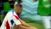 Kylian Mbappe apologises to a France fan after hitting him in the FACE with a stray shot during World Cup semi-final warm-up... as Les Bleus do battle with Morocco for a place in Sunday's final against Argentina
