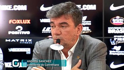 Veja como foi a coletiva de Andrés Sanchez