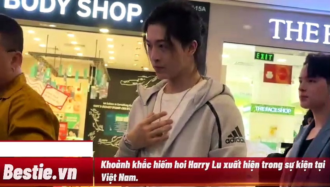 Khoảnh khắc hiếm hoi Harry Lu xuất hiện trong sự kiện tại Việt Nam.