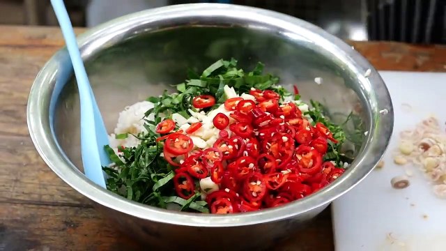 Bangkok Food - STURGEON CAVIAR Russian Fish Pie Thai Seafood Thailand