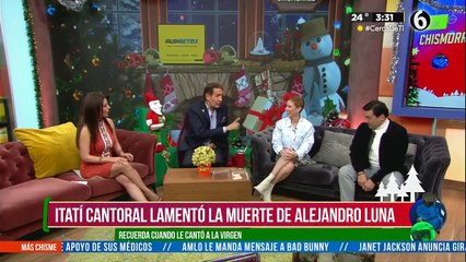 Itati Cantoral recuerda cuando le cantó  a la Virgen de Guadalupe