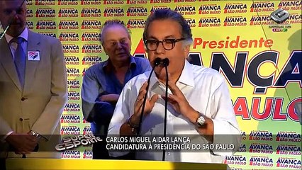 Carlos Miguel Aidar lança candidatura à presidência do São Paulo