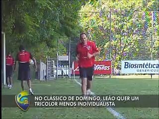 Técnico Leão prega jogo coletivo no São Paulo
