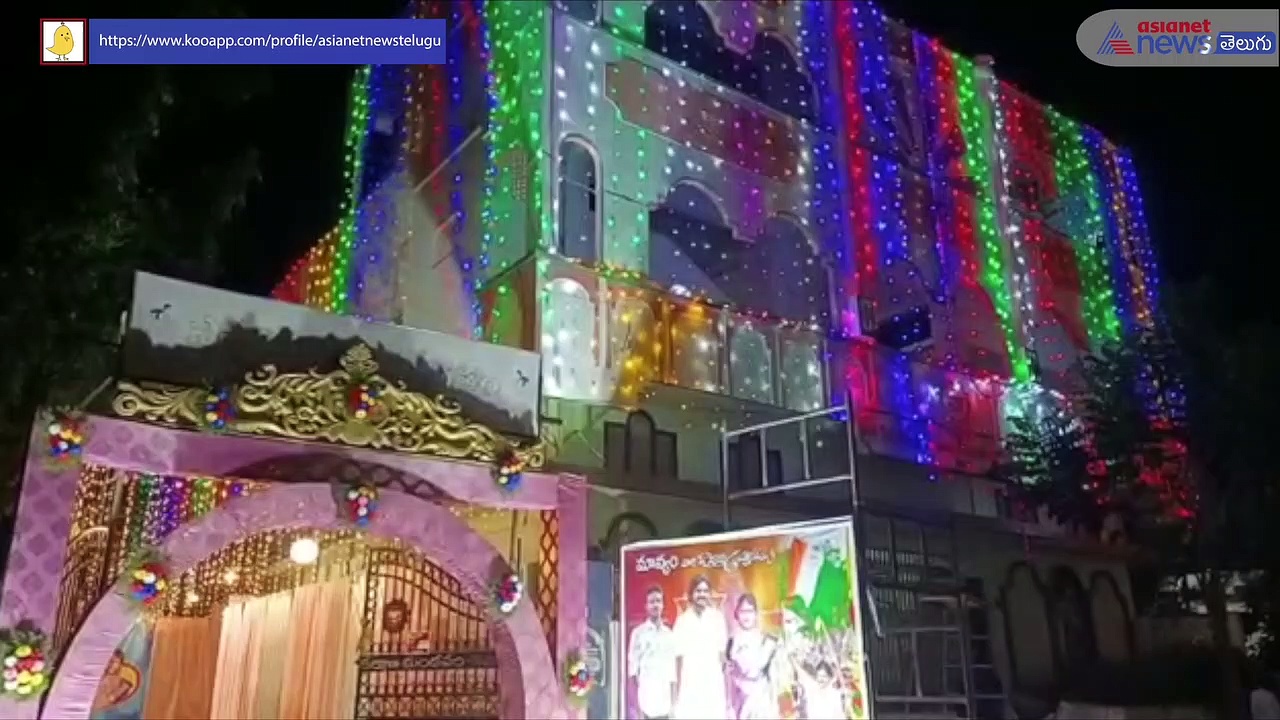 పవన్ ఫ్యాన్స్ రూటే సెపరేటు... పవర్ స్టార్ నిలువెత్తు ఫోటోతో పెళ్ళి బ్యానర్ 