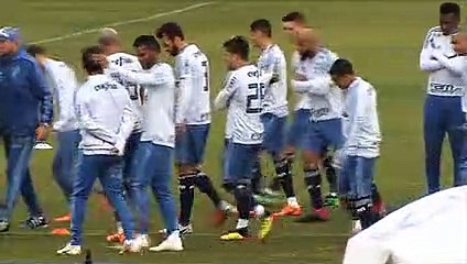 Imagens do treino do Palmeiras desta terça-feira