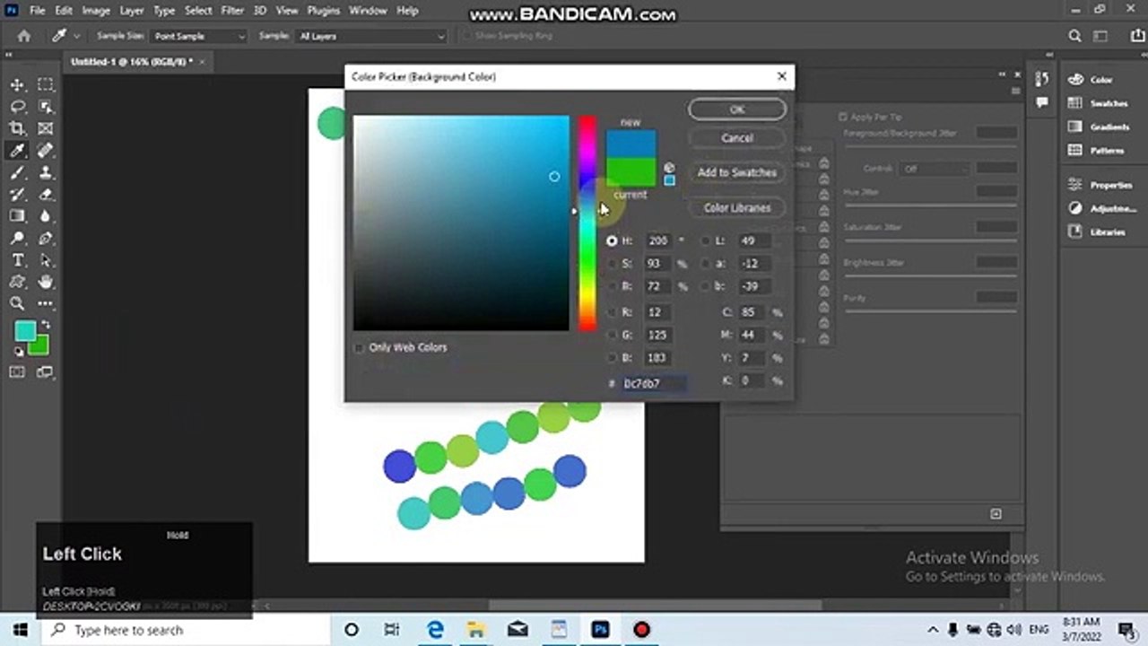 Brush and its settings in Adobe Photoshop CC 2022 Class 05 Part 4 Urdu Hindi