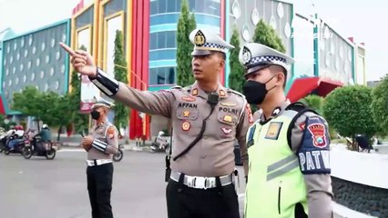 Simulasi Rekayasa Arus Lalu Lintas Persiapan PAM OPS Nataru 2022