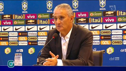 Tite convoca seleção para amistoso contra a Colômbia