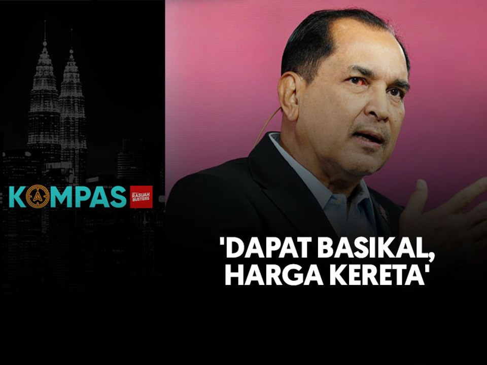 'Dapat basikal, harga kereta'