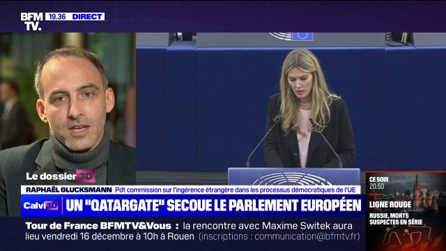 Soupçons de corruption au Parlement européen: Ce qui se passe est gravissime , déclare Raphaël Glucksmann