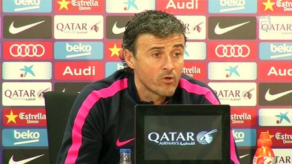 Luis Enrique tira pressão do Barcelona antes da Copa do Rei