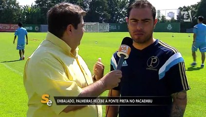 Embalado, Palmeiras recebe a Ponte Preta no Pacaembu