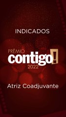 INDICADOS A ATRIZ COADJUVANTE EM NOVELA OU SÉRIE - PRÊMIO CONTIGO #shorts
