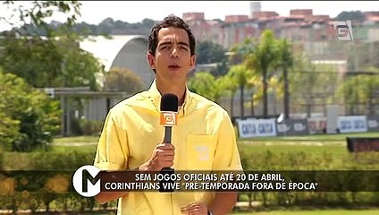 Sem jogos oficiais, Corinthians vive pré-temporada fora de época