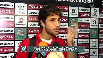 Em meio à vitória Tricolor, grade cede e deixa feridos no Morumbi