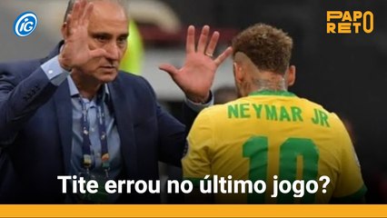 O Tite errou ao deixar o campo assim que acabou o jogo contra a Croácia?