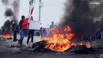 Perú | Aumentan las protestas en apoyo al expresidente Pedro Castillo
