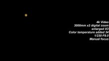 Planet Jupiter Nikon P1000 4k 3000mm x2 Digital zoom