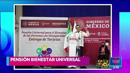 Entregan en Chiapas tarjetas para la pensión del Bienestar