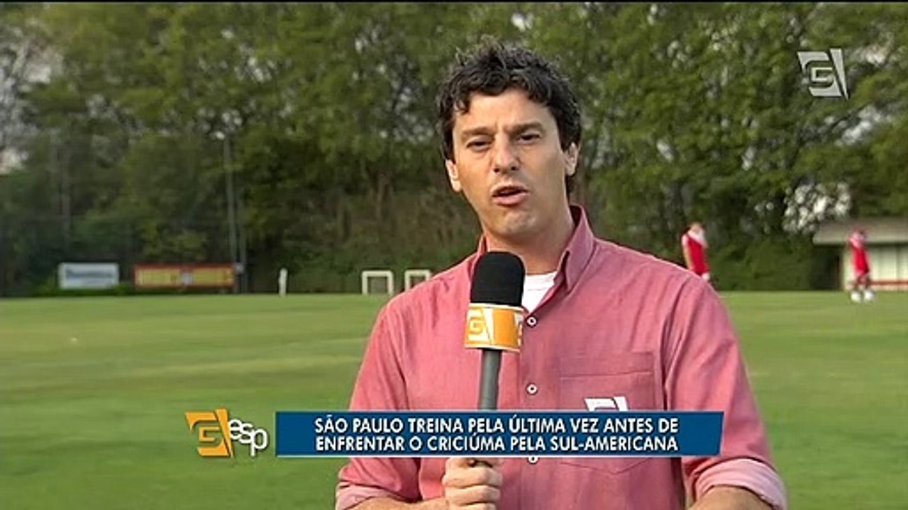 São Paulo se prepara para enfrentar o Criciúma na Copa Sul-americana