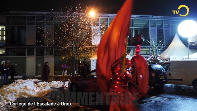 Sans commentaire: Cortège de l'escalade à Onex