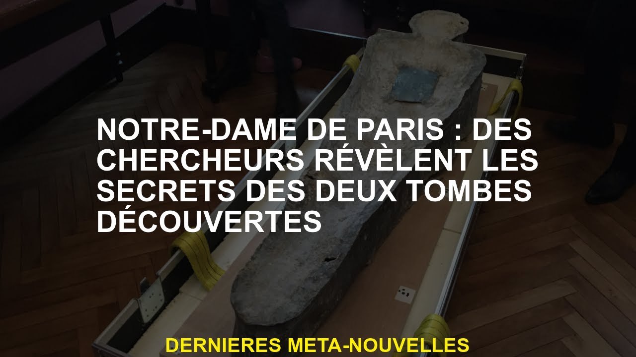 Notre-Dame de Paris: les chercheurs révèlent les secrets des deux tombes découvertes