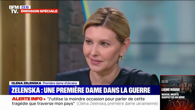 Olena Zelenska, première dame d'Ukraine: Nous souhaitons la paix, nous ne souhaitons que la paix