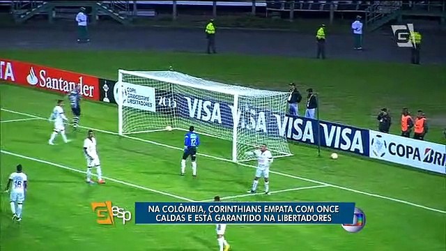 Corinthians empata com Once Caldas e avança na Libertadores