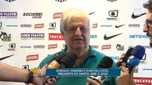 Presidente do Santos esclarece problemas do clube