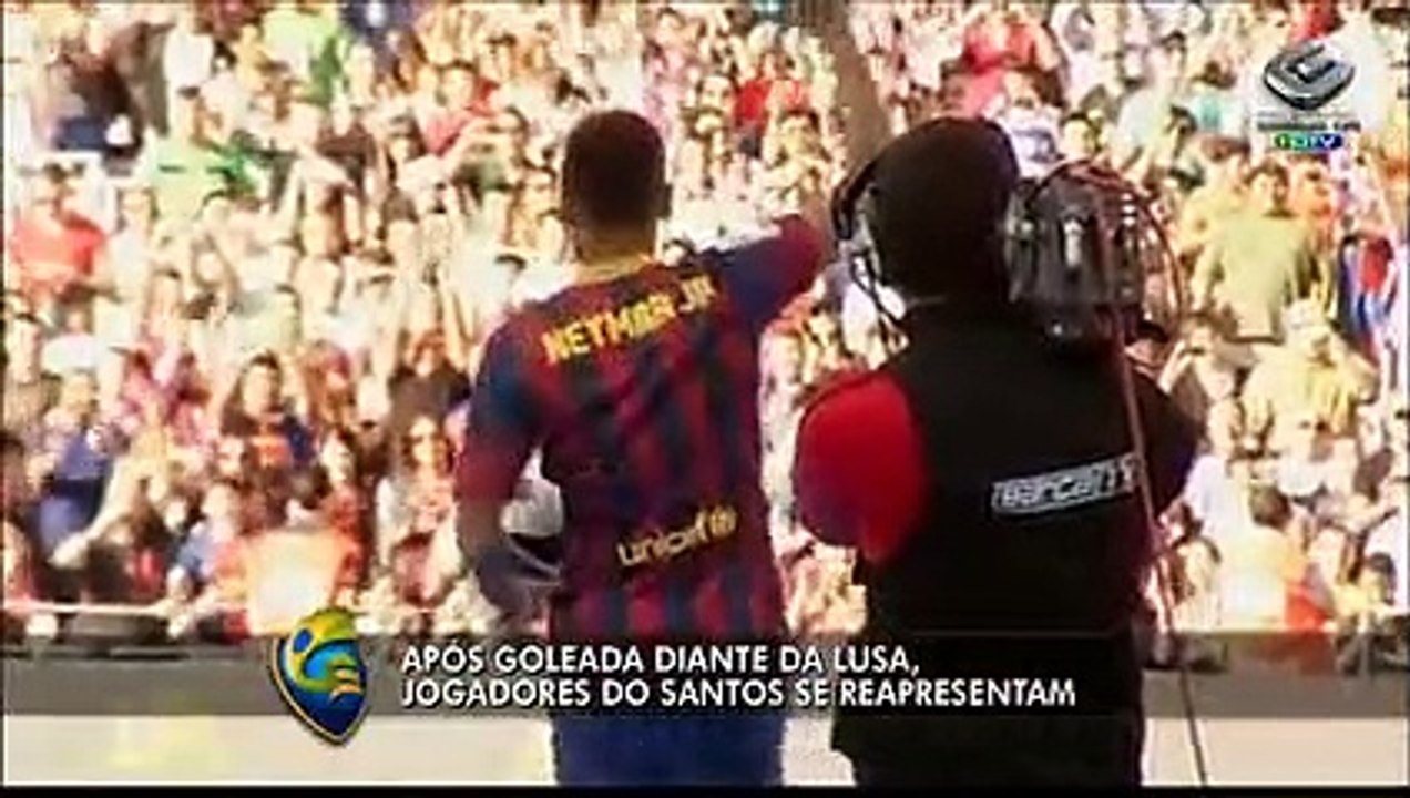 Para Aranha, Santos está em evolução após saída de Neymar