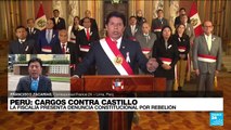 Informe desde Lima: presentan denuncia contra Pedro Castillo por rebelión y conspiración