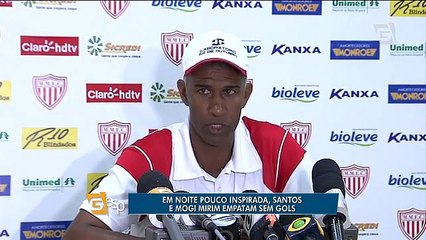 Em jogo de poucas emoções, Santos e Mogi ficam no zero
