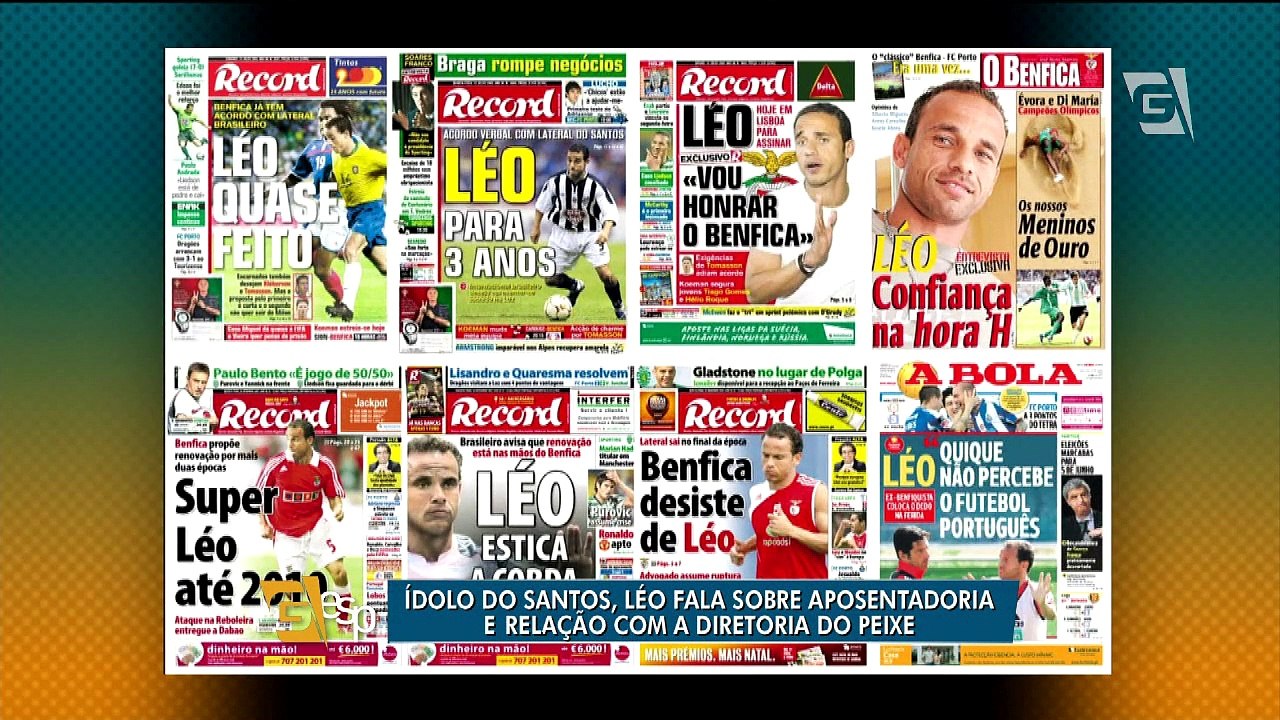 Léo desabafa sobre aposentadoria no Santos