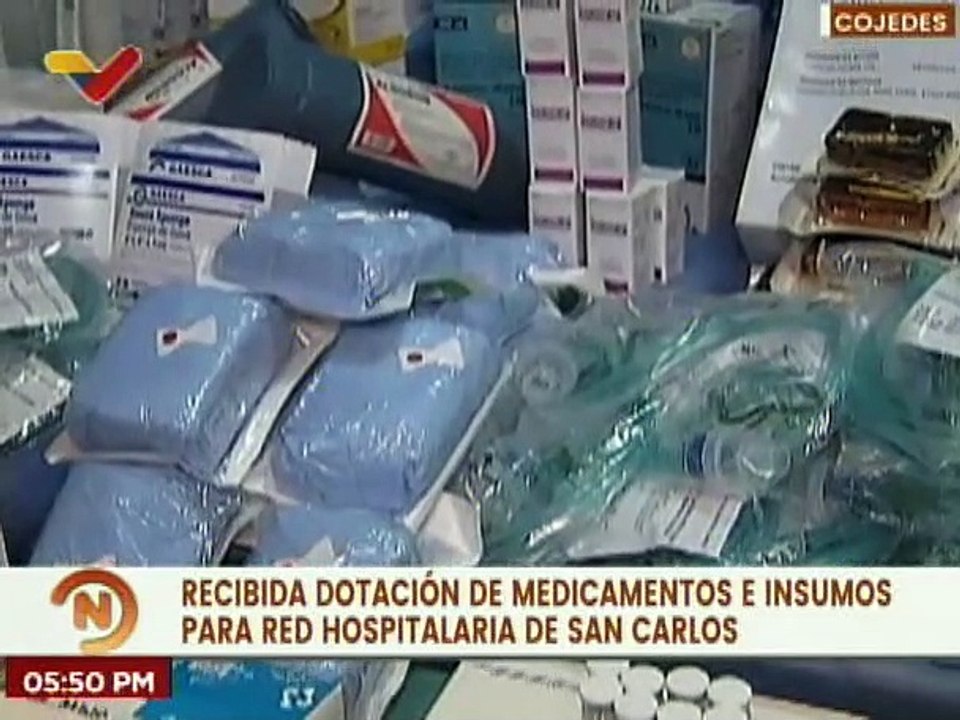 Cojedes | Hospital General Dr. Egor Nucete recibe insumos para la red hospitalaria de San Carlos