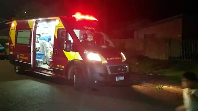 Idoso fica ferido ao sofrer queda no Bairro Santa Felicidade