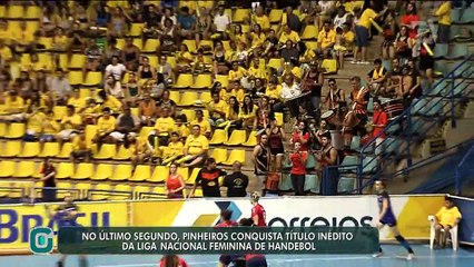 No último segundo, Pinheiros conquista título inédito da Liga Nacional de Handebol