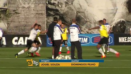 Corinthians treina de olho no Criciúma