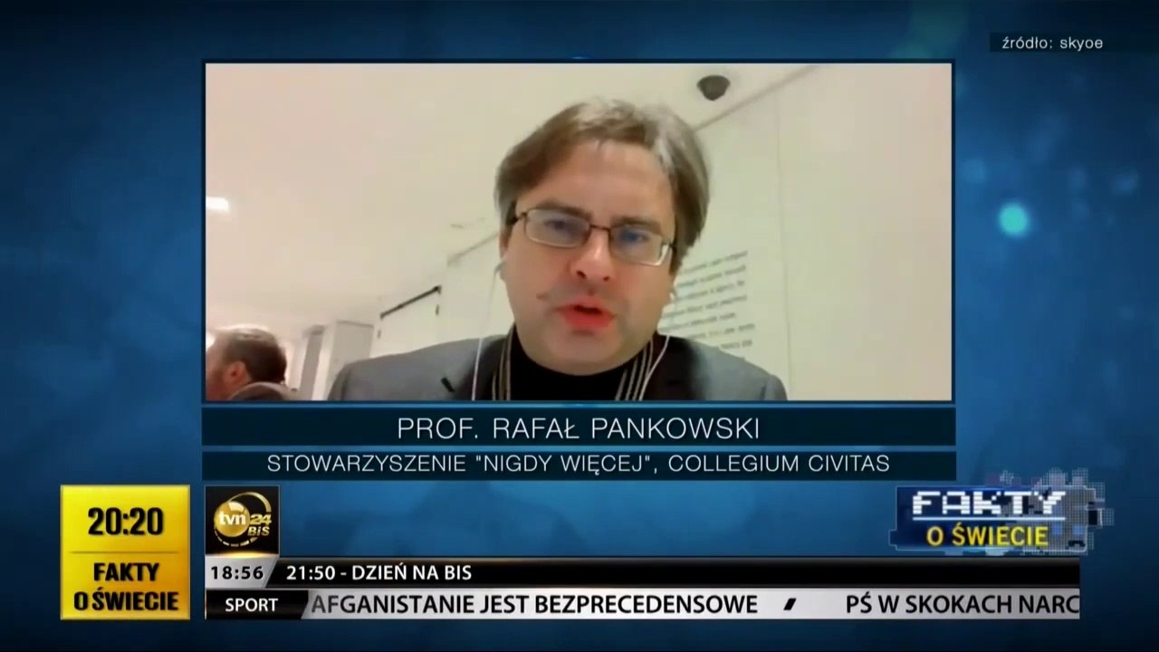 Rafał Pankowski z NIGDY WIĘCEJ o apartheidzie w RPA i zabójstwie Chrisa Haniego przez Janusza Walusia, 9.12.2022.