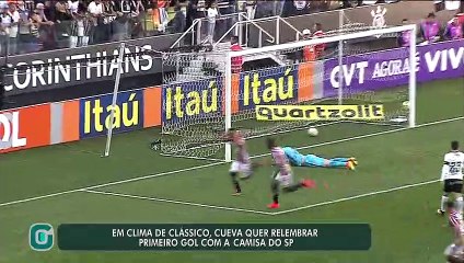 Em clima de clássico, Cueva quer relembrar primeiro gol com a camisa do São Paulo