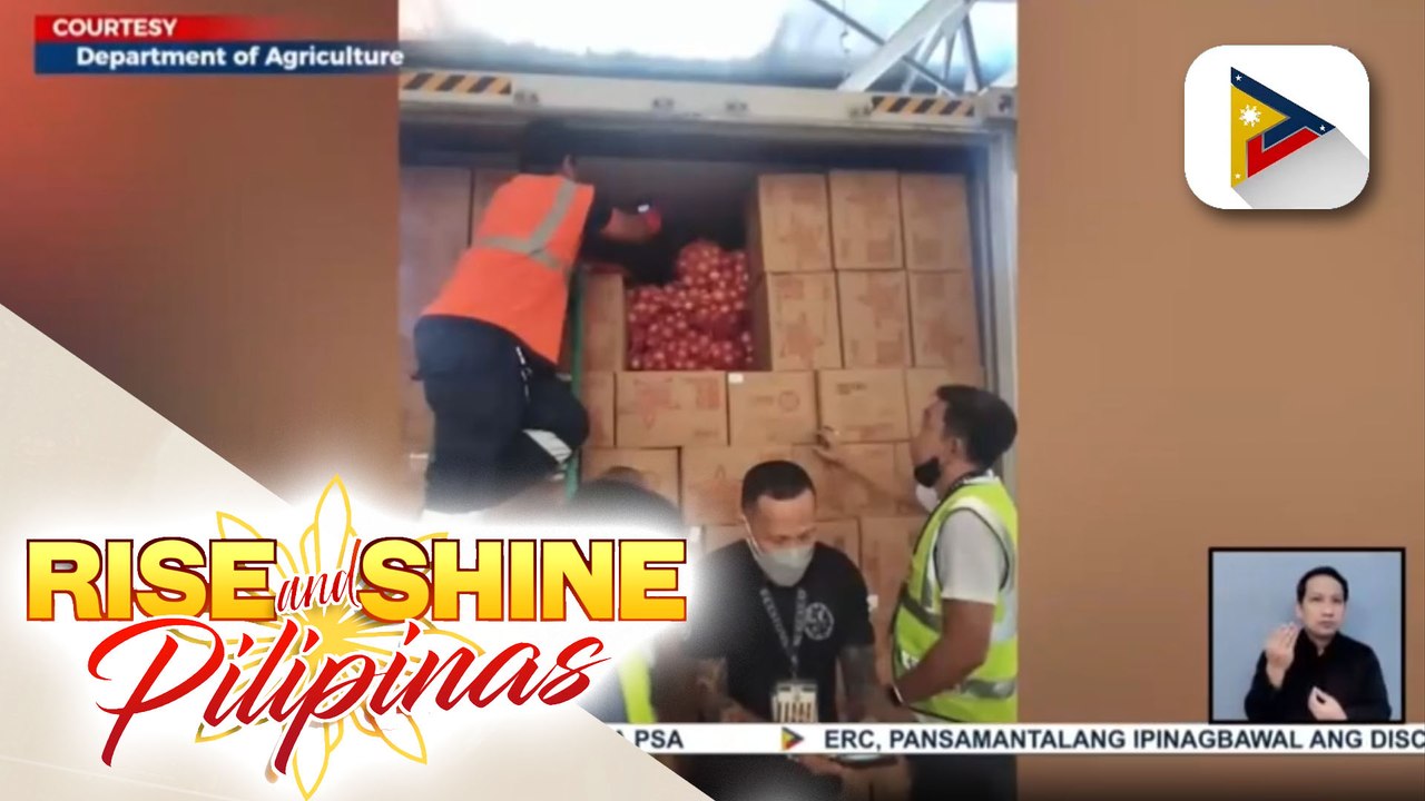 Smuggled white onions, hindi pumasa sa phytosanitary test