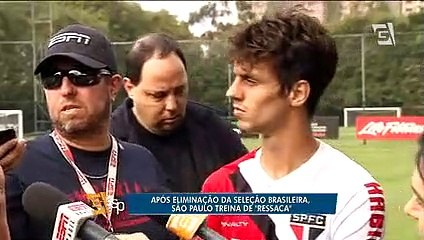 Após eliminação do Brasil, São Paulo treina de “ressaca”