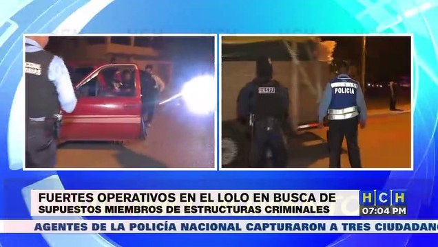Encuentran dos caletas durante fuertes operativos en el sector de El Lolo en la capital