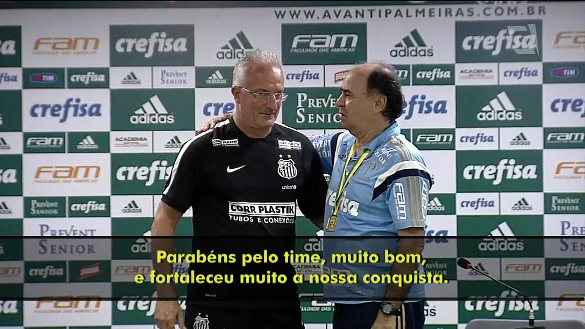 Dorival Jr lamenta derrota e Marcelo Oliveira exalta vitória