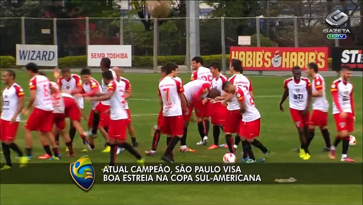 Fora do Z-4 no Brasileiro, São Paulo treina para a Sul-americana