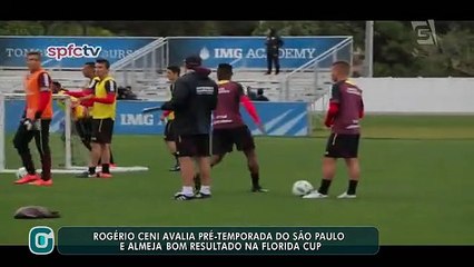 Nos Estados Unidos, Rogério Ceni avalia pré-temporada do São Paulo