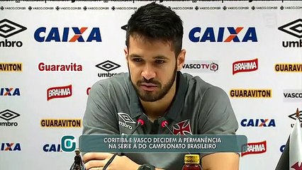 Coritiba e Vasco decidem a permanência na Série A do Campeonato Brasileiro