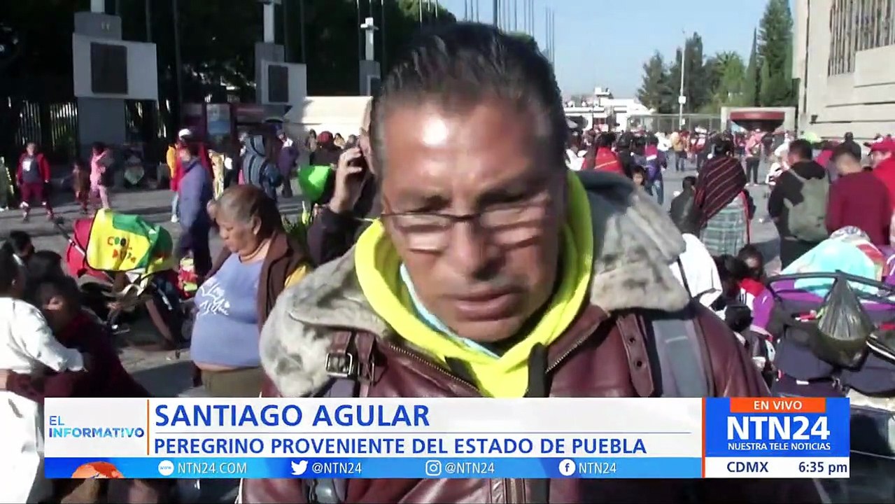 Millones de fieles celebran el día de la Virgen de Guadalupe en México