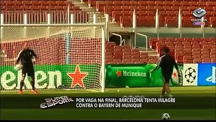 Por final, Barcelona tenta fazer milagre contra o Bayern