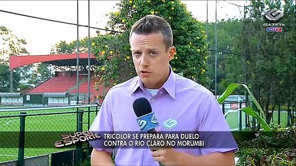 São Paulo se prepara para enfrentar o Rio Claro no Morumbi